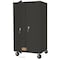 Steel Cabinets Usa Storage Cabinet, 36 in W, 66 in H, 24 in D, Charcoal MAAH-3624RB-C - alternate 1